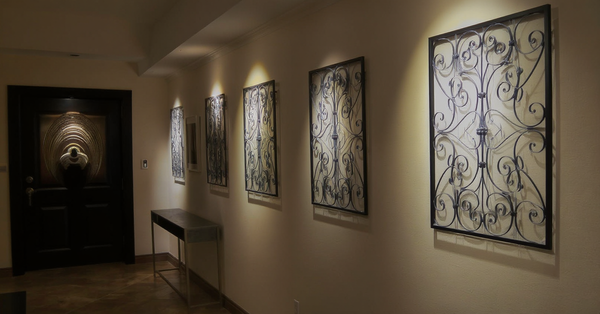 From Plain Corridor to Elegant Gallery Wall
