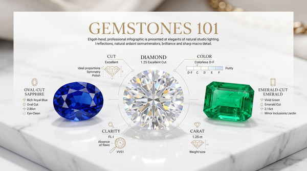 Gemstones 101: Diamonds, Sapphires & Beyond